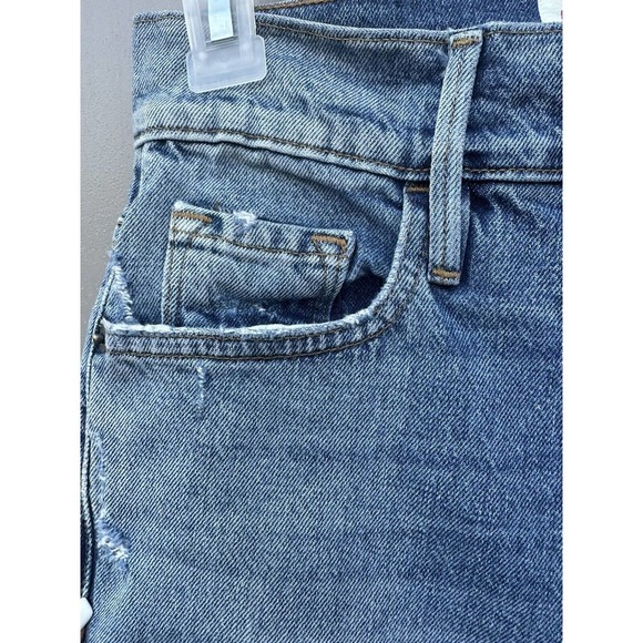 NWT Frame Denim Heritage Le Sylvie slender straight-leg jeans size 25 - Picture 15 of 16